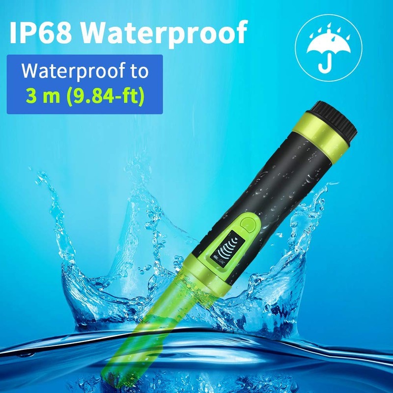 Metal Detector, High Sensitive Waterproof Pointer Metal Detector Pinpointing with