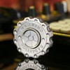 Gear Coin Slider Toy Round Gear Metal Push Slider Fingertip