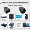 RIIEYOCA 2-in-1 Mains Adapter Cable for UPS Plug IEC 320