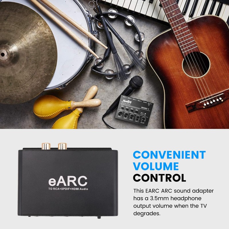 Peakloong EARC Audio Converter EARC ARC Audio Converter Sound Extractor