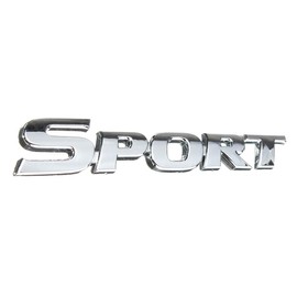 MOMOALA 3D SPORT Chrome ABS Car Trunk Badge Emblem Decor Decals Sticker