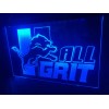 detroit lions Led Neon Light Sign ( 12x8" rgb color
