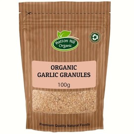 Organic Garlic Granules 100g by Hatton Hill Organic