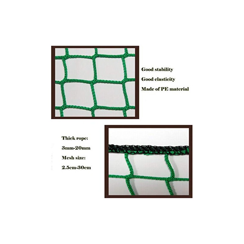 Riloer Large Luggage Box Van Truck Cargo Net Bungee Drawstring