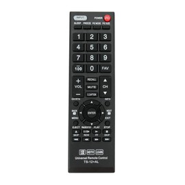New TS-12+AL Replace Universal Remote Control fit for Almost All Toshiba TV CT-90275 CT-90326 CT-90302 CT-90366 CT-90325 CT-90329 CT-8037