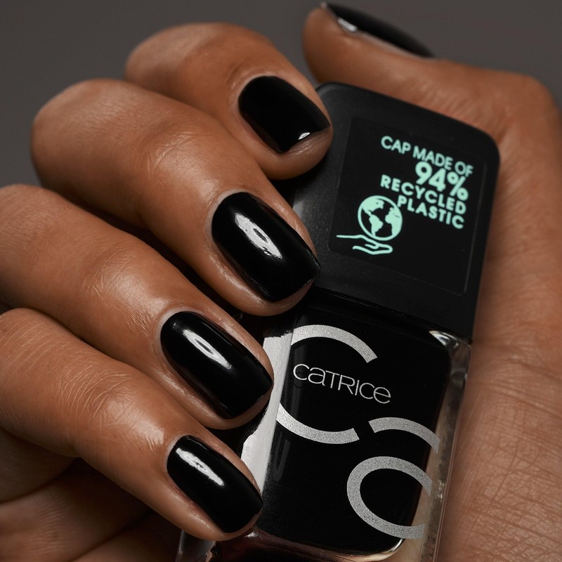 Catrice ICONAILS Gel Lacquer, Gellack, Nagellack, Nr. 20 Black To
