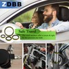 ZDBB 12 Sizes 378 Pcs Bonded Sealing Washer Kit,Automotive Self-Centred