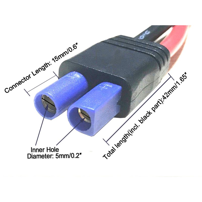 XINCOL SM600 Jump Starter Battery Clamps EC5 Connector Emergency Alligator