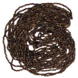 PRECIOSA Czech 9/0 3cut Preciosa Color 15101X (1 hank 10-strand) Hex Cut Glass Seed Beads