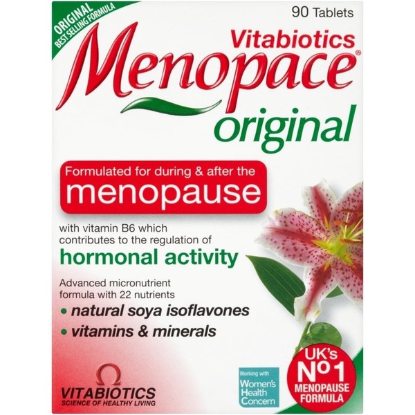 Vitabiotics Menopace Caps 90 Pack