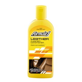 Formula 1 Leather Cleaner and Conditioner, Enriched Leather Conditioner for Car Interior & Upholstery, Shines & Protects, Car Cleaning Supplies, 8 oz