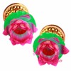 1 Pair LED Lotus Light Buddha Lotus Lamp USB Powered