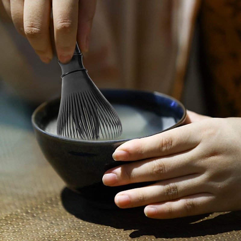 RNSKFG 1 Matcha Stirring Brush And 1 Matcha Powder Spoon,