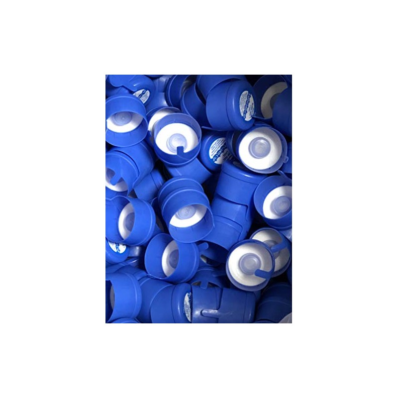 AquaNation BPA Free Non-Spill Reusable Water Bottle Caps for 3