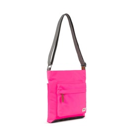 ROKA London Kennington Sustainable Crossbody - Neon Pink