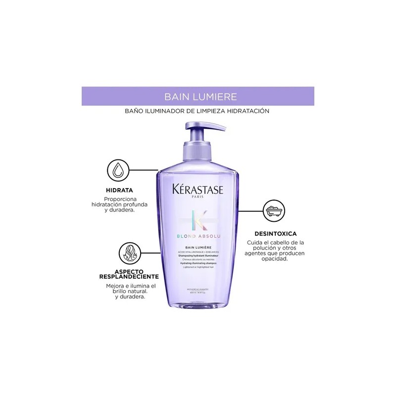 Shampoo Blond Abs Lumiere 250ml