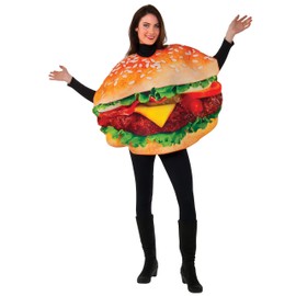 Rubies Burger Costume, Multi, Women's Standard US, for Halloween or theme party