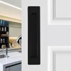 LWZH Sliding Barn Door Flush Handle 7.08" Invisible Recessed Finger Pull