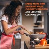 Gas Stove Protectors, Reusable Burner Covers 0.3 mm, top Range