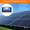 MECCANIXITY 20A PWM Solar Charge Controller 12V/24V Auto Solar Battery