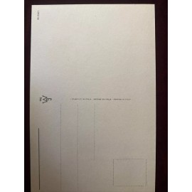 Vintage postcard "Happy new year" in Italian