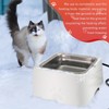 Heated Water Bowl for Dog & Cat, 3.2L Outdoor Animal