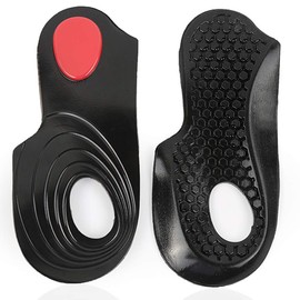 PEDIMEND O/X-Leg Orthopedic Insoles (1PAIR) - Suitable for Correcting O-Legs, Arch Collapse, Splayed Feet, etc. - Foot Care - Leg Orthopedic Insole is Made of a Soft Material (Medium: 6-8.0)