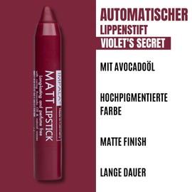 Impala Automatic Matt Lipstick Color 14 Violet´s Secret Super Longlasting