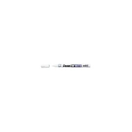 Pentel Permanent Marker, White, Fine Point, 1-Pack (100W-S)