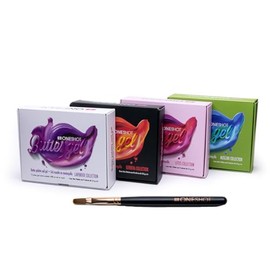 ONE SHOT - 4 PACK BUTTER GEL COLLECTION, Gel de uñas sólido, Set de gel en crema para diseños de uñas, 4 paletas con 9 tonos distintos de 2.5 gr c/u. 