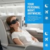 Silicone Dry Eye Sleep Mask, Hydrating Moisture Chamber Glasses for
