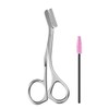 Eyebrow Trimmer Scissors with Comb Grooming Scissors for Women/Men, Easy