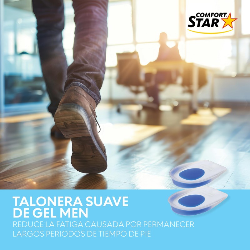 Taloneras de Gel Punto Azul: Alivio del Dolor de Espolón