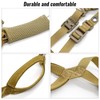 Yzpacc Tactical Helmet Chin Strap Adjustable Dial 4 Points Suspension