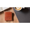 MIKA 14112102 Genuine Leather Wallet Portrait Format Wallet with 9