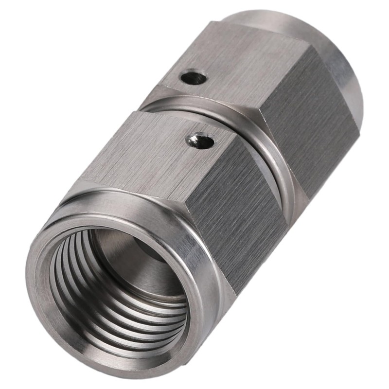 Podavelle 6AN Female to 6AN Female Straight Swivel Stainless Steel