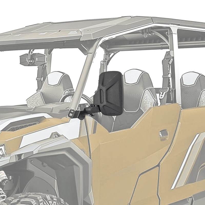 Wsays Side Rear View Mirrors Kit Compatible with Polaris General