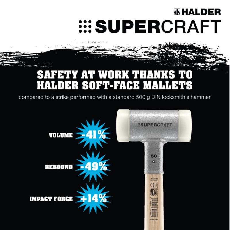Halder to (HALDER) Shock Sleevless No Recoil Super Craft Hammer