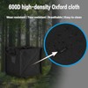 Collapsible Trash Can Outdoor - Portable Garbage Bin for Camping,
