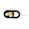 CIYODO 6pcs Cat Pattern Webcam Cover Ultra-Thin Privacy Protectors for