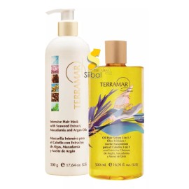 TERRAMAR BRANDS Set Tratamiento Oleo Y Mascarilla Capilar Jumbo Terramar