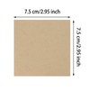Mini Skater 2 Pack Kraft Paper Sticky Notes 7.5x7.5cm Self-Stick