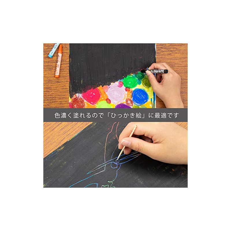 Pentel Juego de 16 crayones