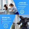 ZhouDaShu Adjustable Window Lock Bars Vertical, Small Window Bars Security