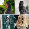 Crochet Curly Braiding Hair With Box Braid Boho Style Hair
