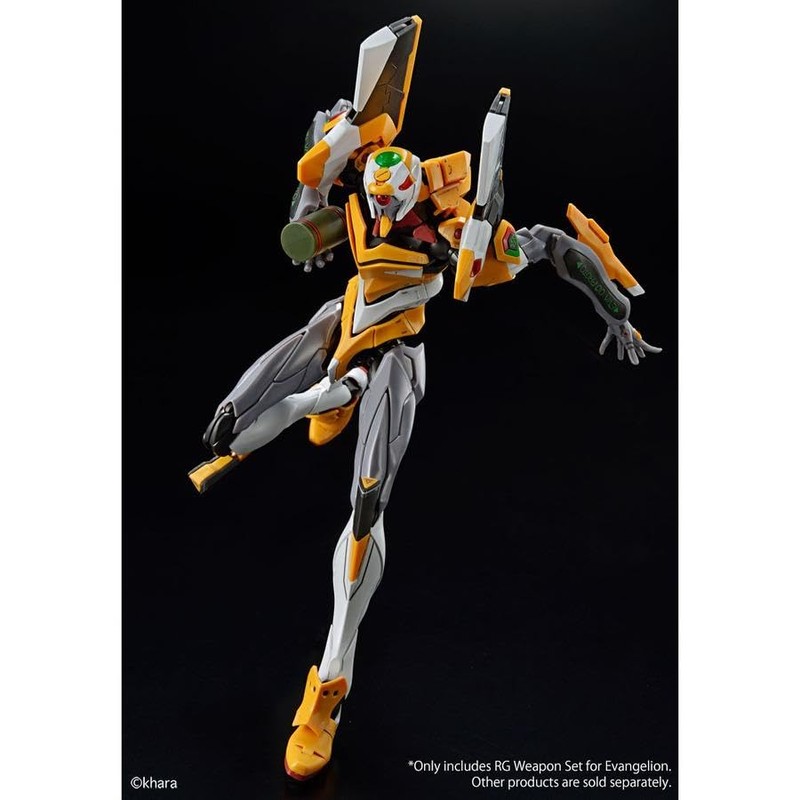 Bandai Plamo Real Grade RG Neo Genesis Evangelion Weapons Set
