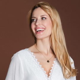 DAHEIM Lake Garda Necklace - Filigree Chain Lago di Garda for Women and Women, Home Jewellery Made of Stainless Steel (Silver-Coloured or Gold-Plated) DHK291, Stainless Steel, Di, Garda, Lake Garda