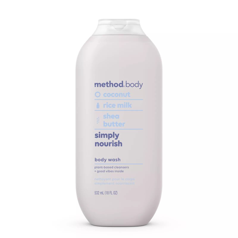 Method Body Wash, Simply Nourish, 18 oz