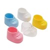 12 Small Baby Booties Plastic Shoes Candy Holders Favors 1.875"