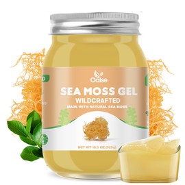OALSE Sea Moss Gel - Wildcrafted Sea Moss Gel SSS Supplement for Kids and Adults 18.5OZ Original